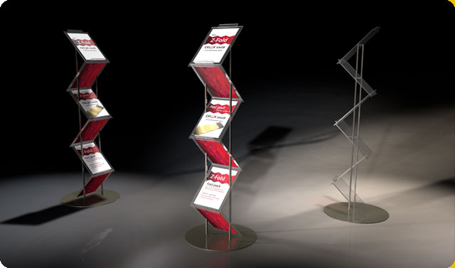 Celox perspex leaflet holder