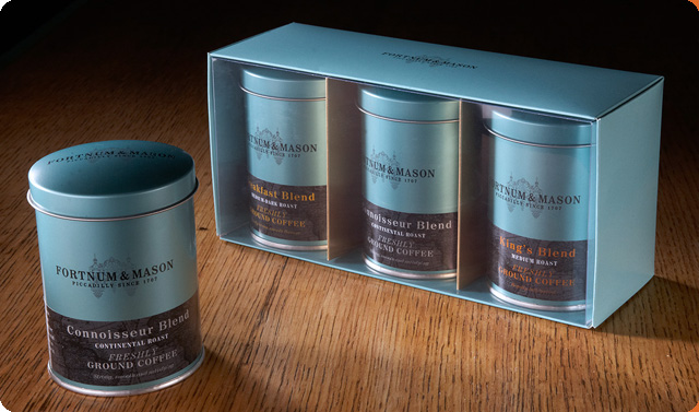 New tins for Fortnum and Mason