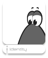 corporate identity button