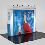 Repose Medical 3x3 pop up stand