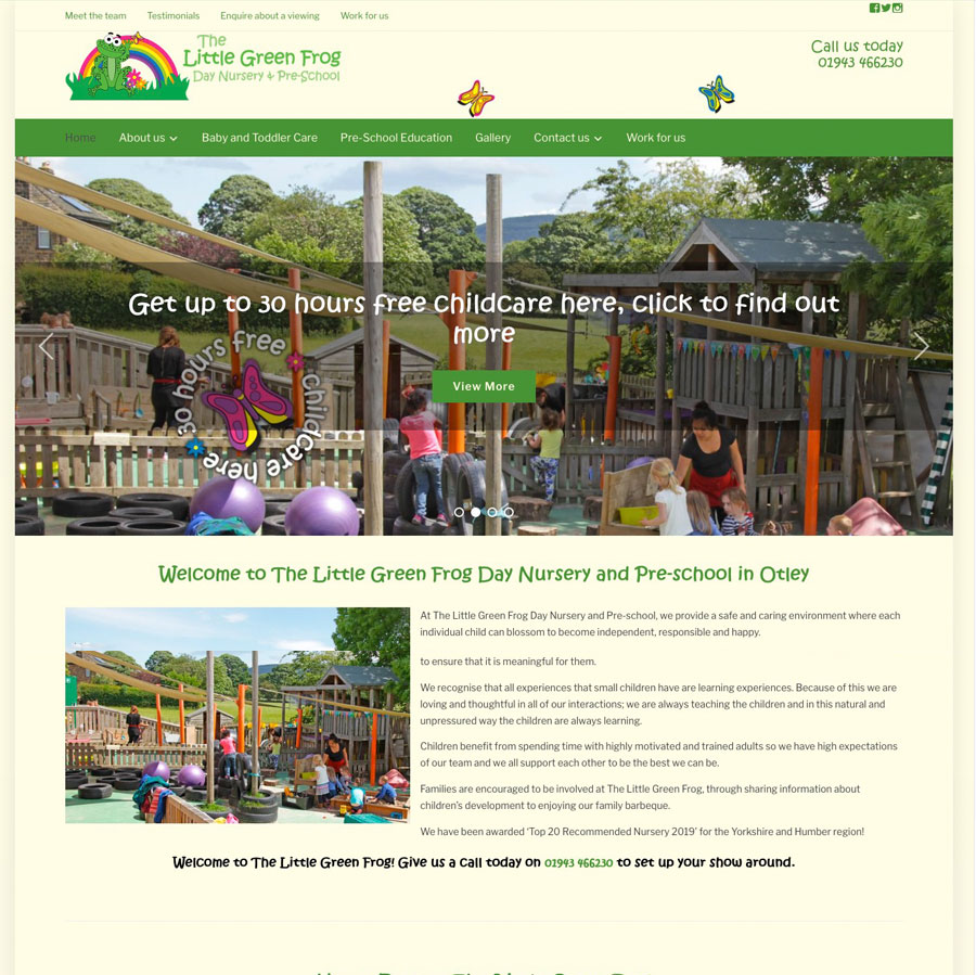 The Little Green Frog Nursery